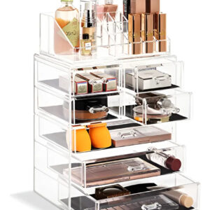 Estuche Para Maquillaje Acrílico Sorbus Para Cosméticos