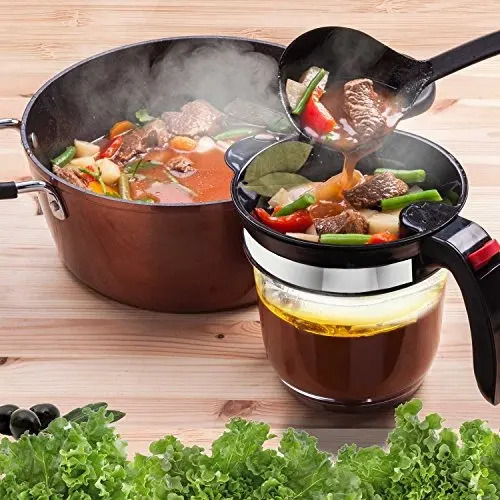 La Mejor Selección De 4 Tazas De Separador De Grasa Y Separa - Image 3