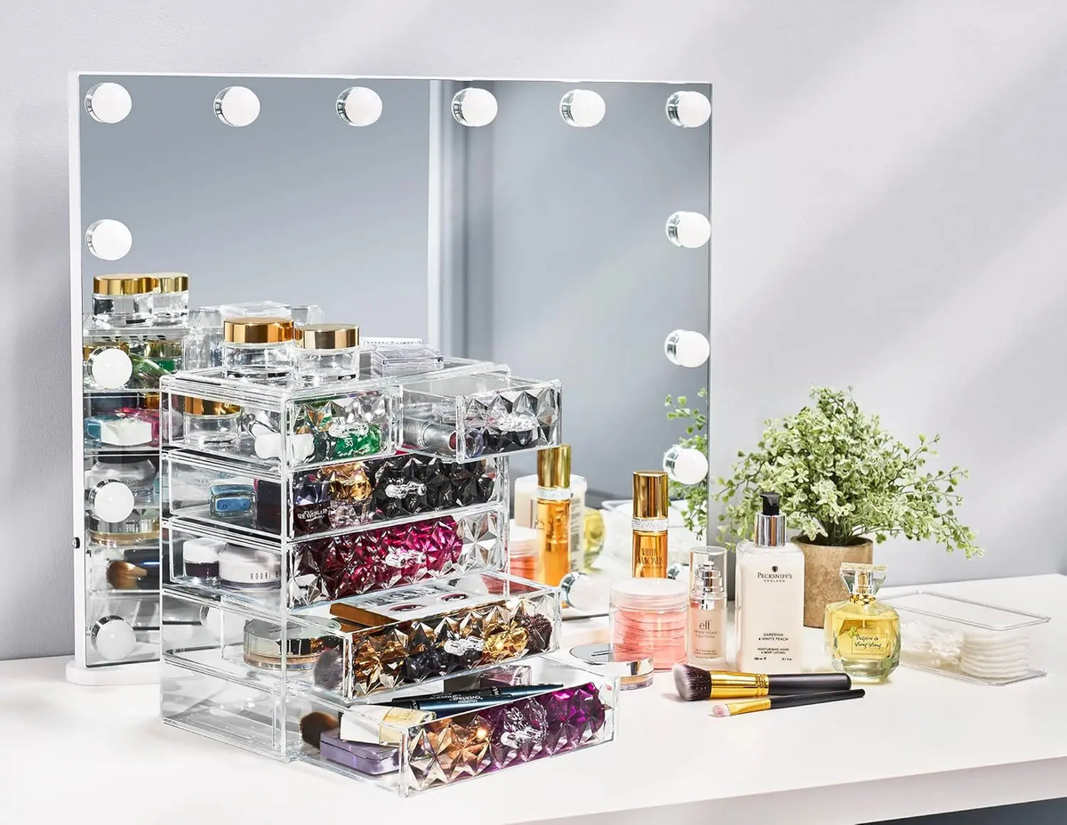 Organizador De Maquillaje Acrílico Sorbus Con Cajones Cosmét - Image 3