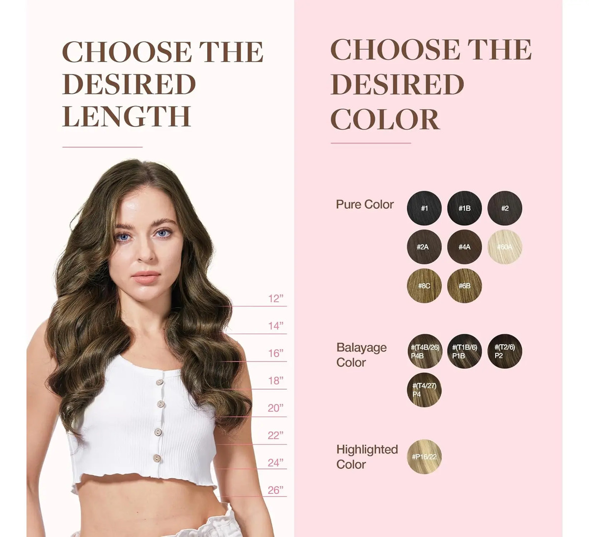 Extensiones De Cabello Humano 35 Cm Y 150 G Color Chocolate - Image 8