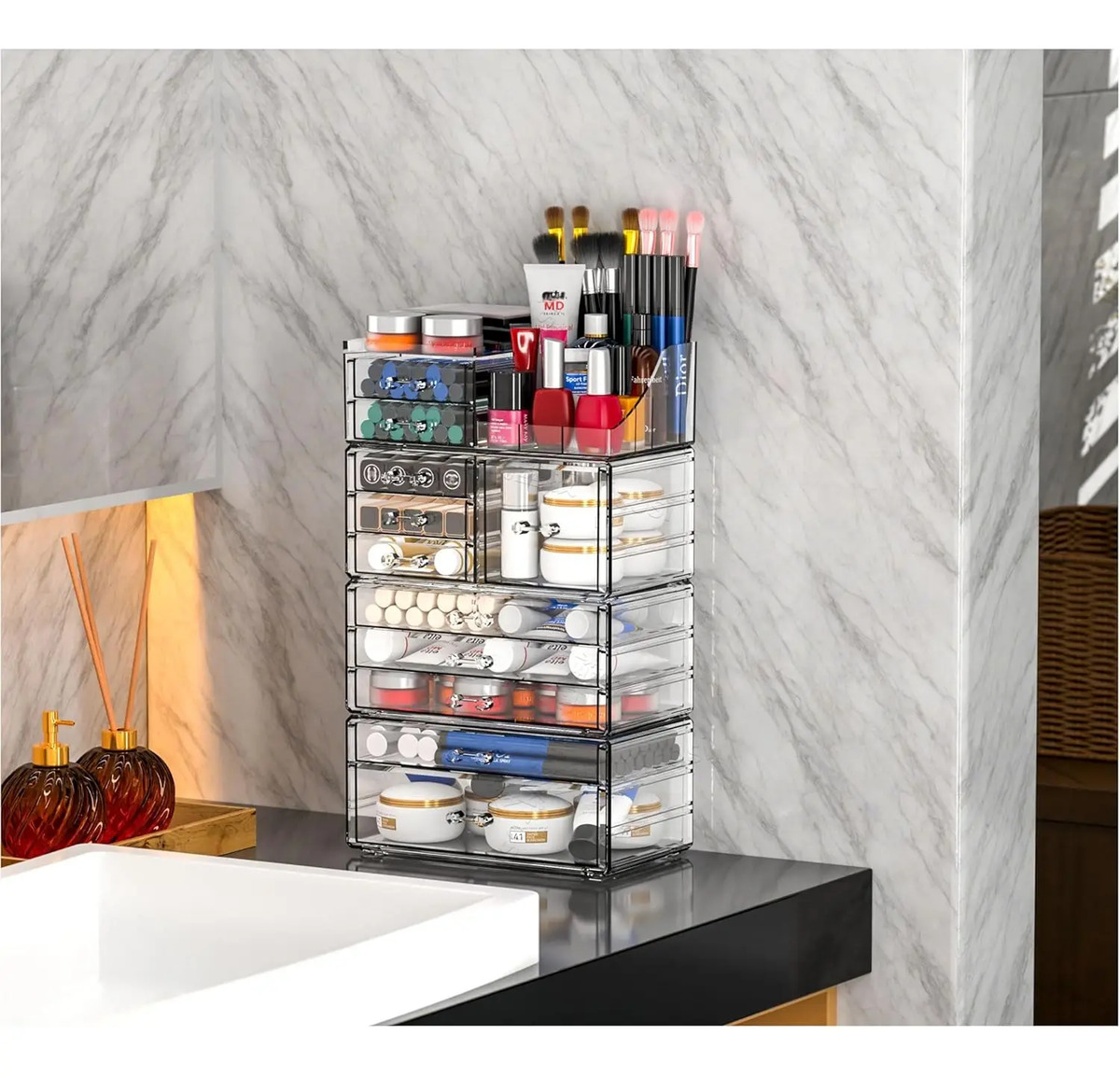 Organizador De Maquillaje Con 11 Cajones Para Tocador - Image 5