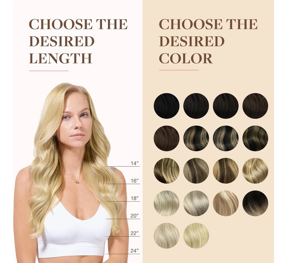 Extensiones De Cabello Humano Rubio - Image 7