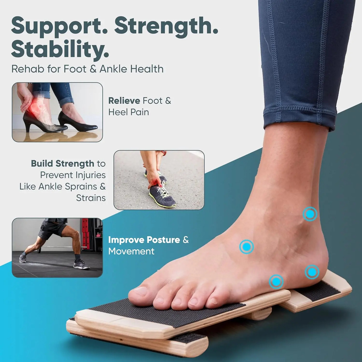Fortalecedor Ajustable Para Esguinces Y Tendinitis - Image 2