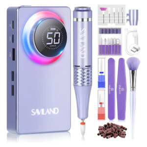 Saviland Perforadora De Uñas Kit Completo