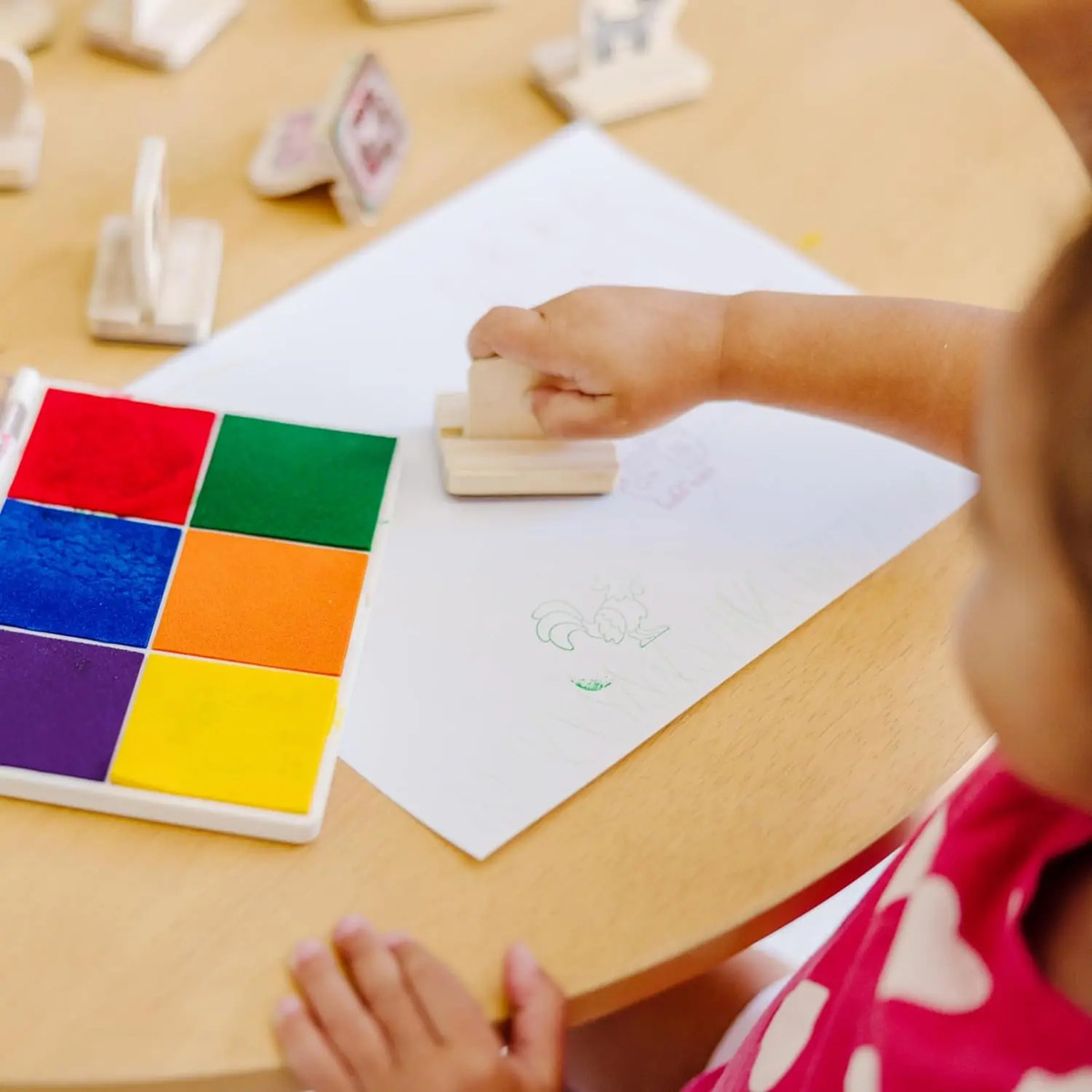 Tinta De Colores Para Niños A Partir De , 6 Tinte Lava - Image 2