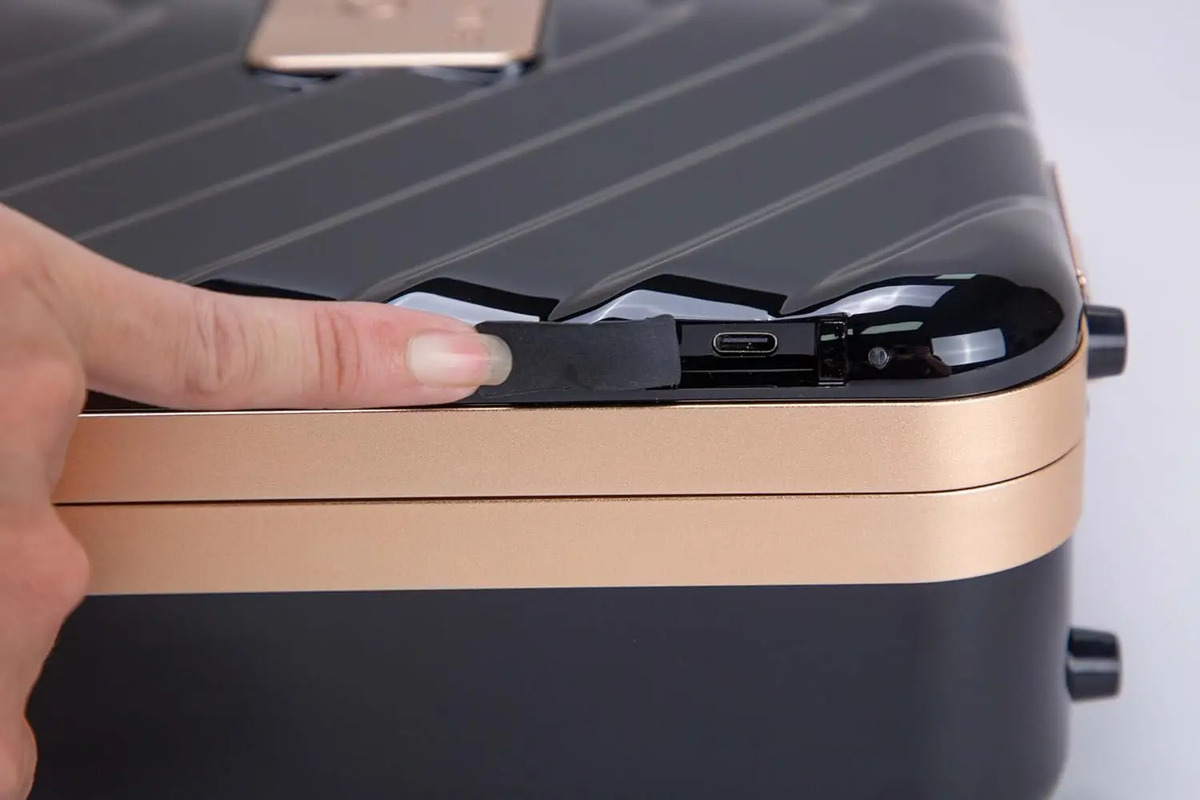 Estuche De Maquillaje Con Espejo Led, Caja Portátil Con Divi - Image 9