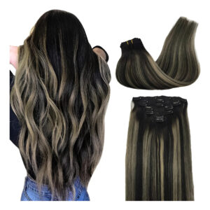 Extensiones Cabello Humano 35 Cm 120g 7 Piezas
