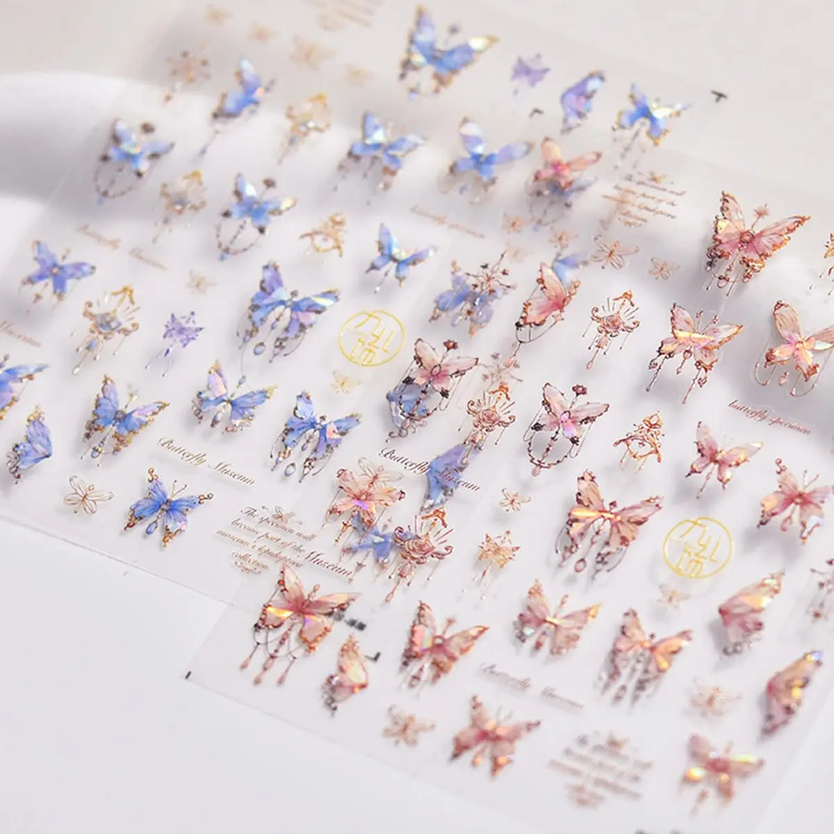Pegatinas De Mariposa Para Uñas De Mujer Diseño De 5d Con Co - Image 6
