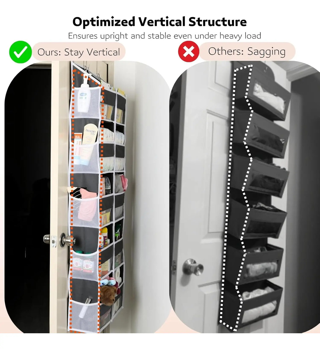 Organizador Grande Con 5 Niveles Y 10 Compartimentos Gris - Image 5