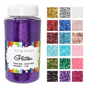 Glitter Púrpura De 450gr Para Manualidades Y Decoración