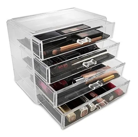 Iswees 4 Organizador De Maquillaje De Nivel, Caja De Almacen - Image 4
