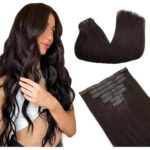 Cabello Humano 45cm 130g Castaño Castaño