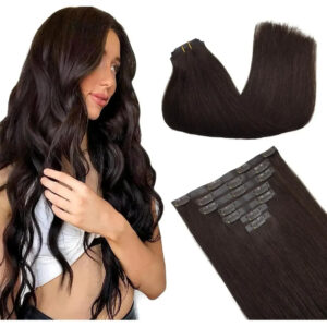 Cabello Humano 45cm 130g Castaño Castaño