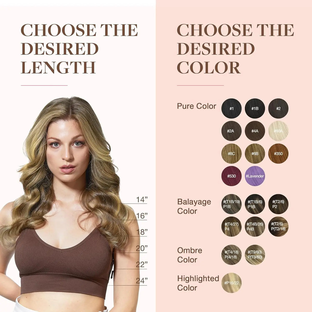 Extensiones De Cabello Humano 35 Cm Marrones - Image 9