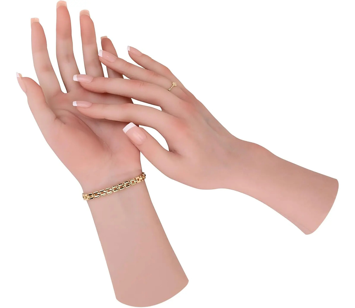 Mano Femenina Realista Tamaño Natural Mostrar Accesorios Mar