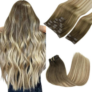 Cabello Humano Remy 35 Cm Marrones Marrones
