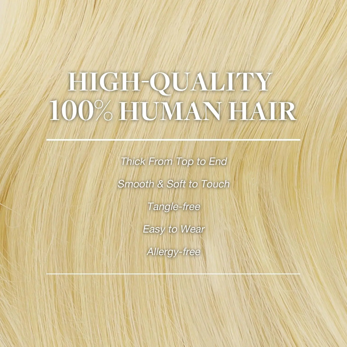 Extensiones Cabello Remy 45cm 150g Rubio Dorado - Image 4
