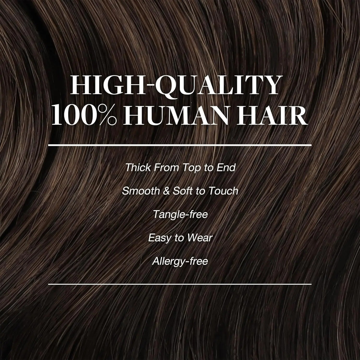 Extensiones De Cabello Humano 40cm 150g Marrón Claro 2a - Image 5