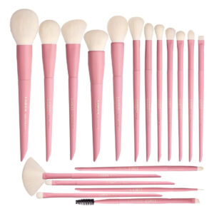 Cepillos Maquillaje Loryp 18 Piezas Rostro Ojos Suaves