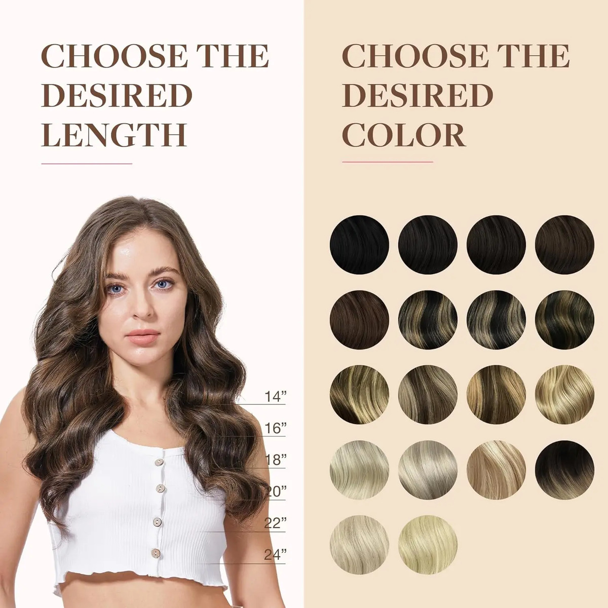 Extensiones Cabello Humano Remy Clip Para Mujeres - Image 7