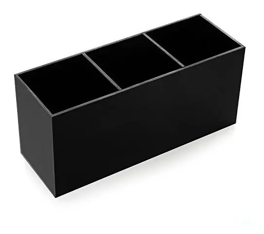 Organizador Del Organizador Del Cepillo Del Maquillaje, Solu Negro - Image 4