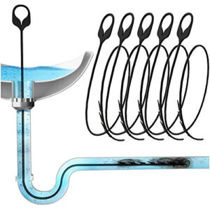 Removedor Obstrucciones Drenaje Serpiente 76 Cm 5 Unidades