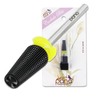 Broca De Carburo Pana Para Uñas De 3/32 Con Mango De 5 Funci