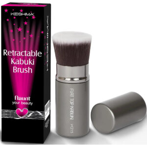 Cepillo De Maquillaje Retráctil Keshima Para Base Líquida Po