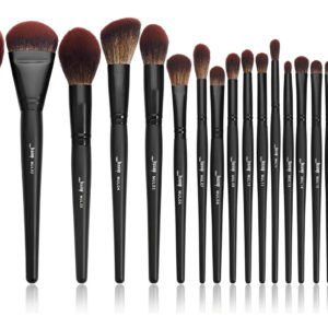 Brochas De Maquillaje Jessup Set Premium Sintético 21 Pieza Negro