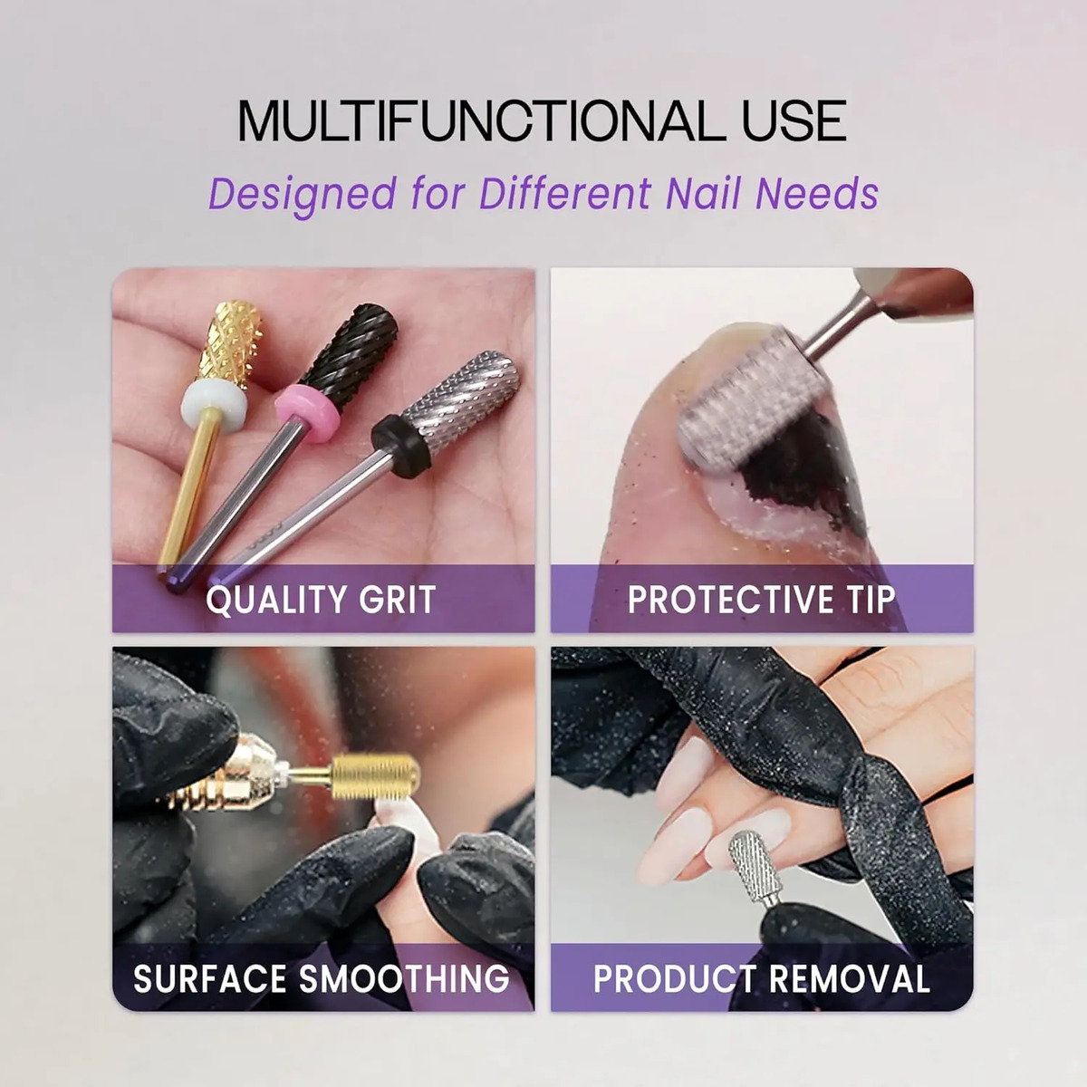 Broca De Uñas Pana De Carbide Para Eliminación De Esmalte De - Image 5