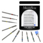 Kit De 10 Piezas Para Uñas De Melodysusie, Bits De Diamante