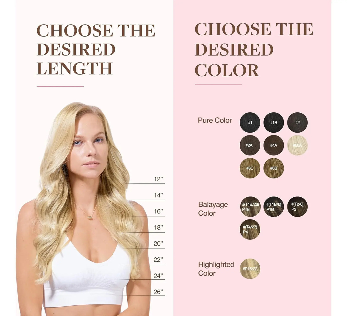 Cabello Clip Para Mujer Rubio Dirty Blonde Highlights - Image 8
