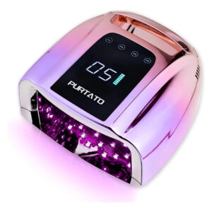 Luz Uv Portátil Recargable 96w Para Secado De Uñas Inoxidabl