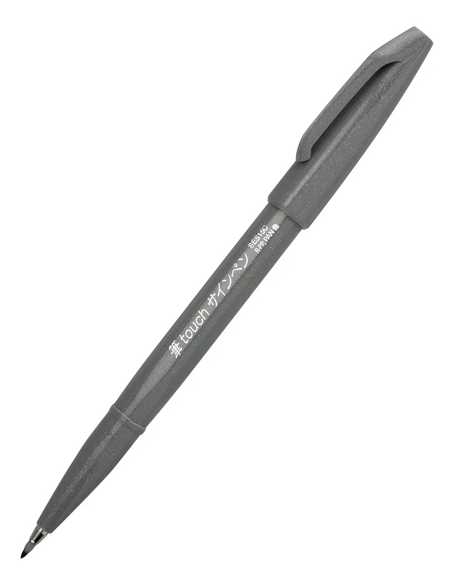 Pentel Arts Sign Pen Touch, Punta De Pincel De Fude, Tinta G - Image 3