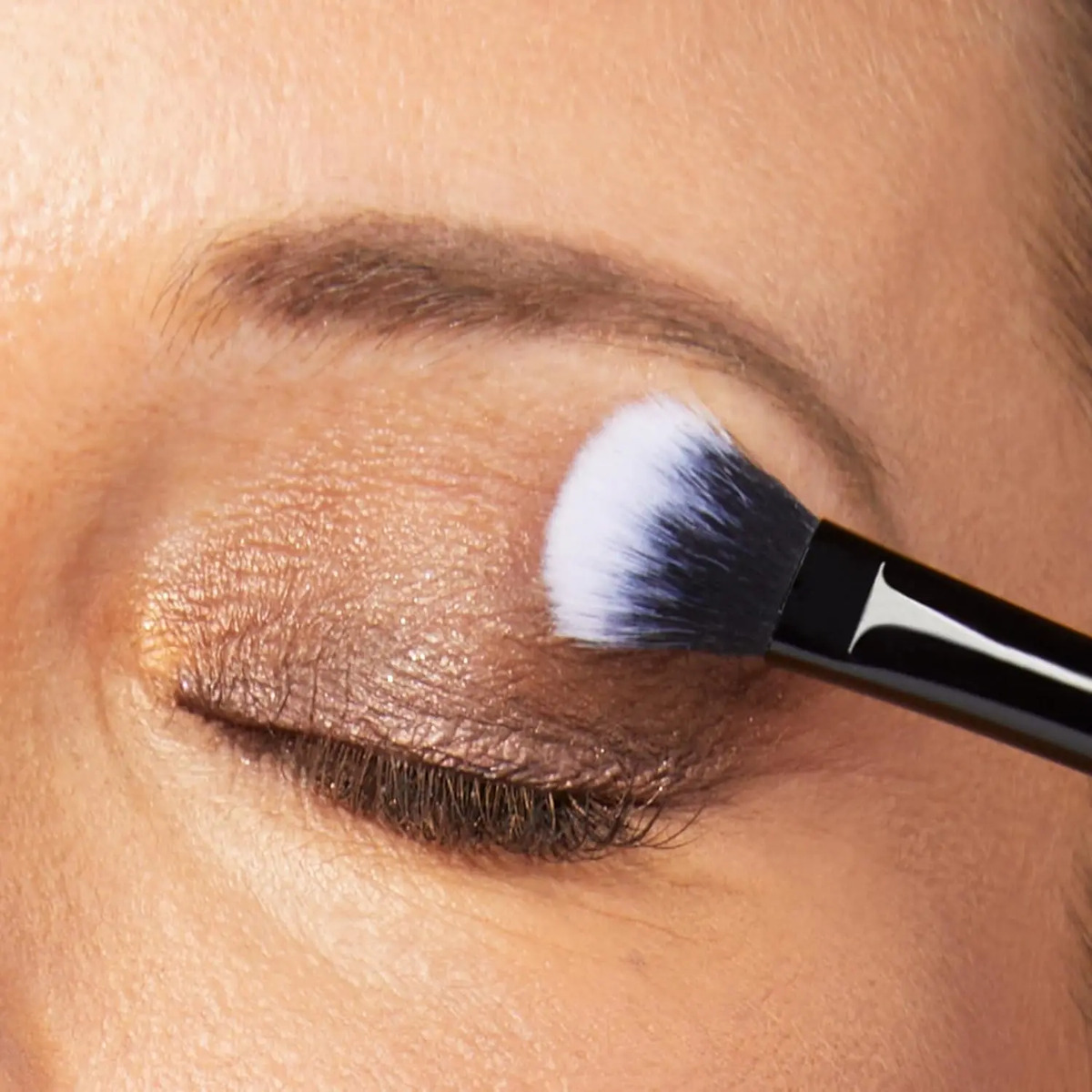 Pinceles De Maquillaje Vegano Profesional Para Sombra De Ojo Blanco - Image 7