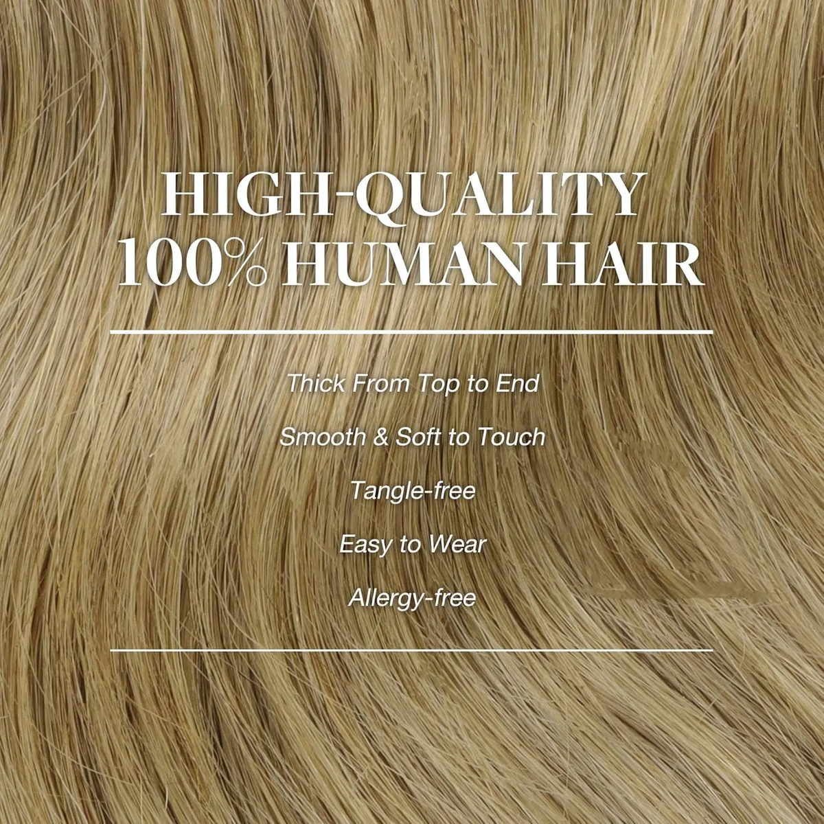 Cabello Remy 50 Cm Bronce Para Mujer Bronce - Image 5