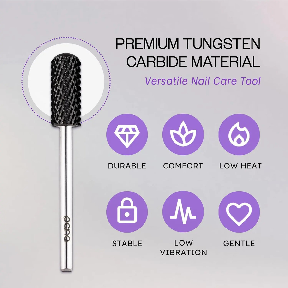 Broca De Uñas Pana De Carbide Para Eliminación De Esmalte De - Image 4