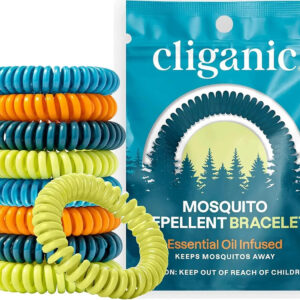 Pulseras Repelentes Mosquitos, 50 Unidades Envueltas