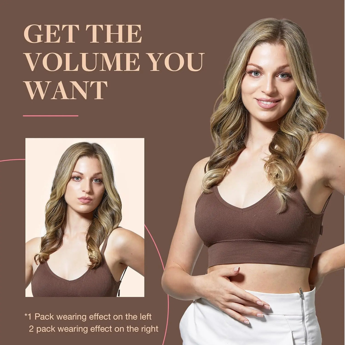Extensiónes De Cabello Humano 18 Pulgadas - Image 7