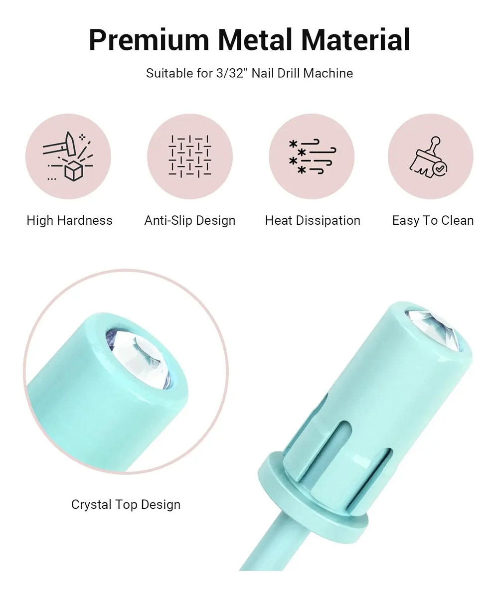 Pulidor De Uñas Melodysusie Cristal Tamaño 2,4 Cm Para Esmal - Image 3