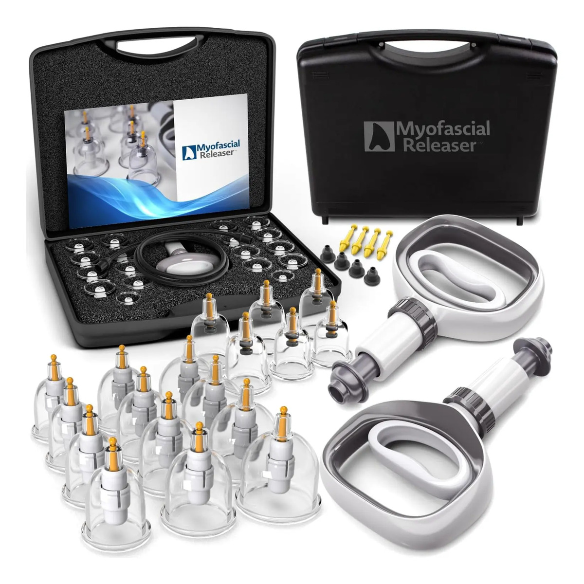 Conjunto De Ventosas Profesionales Con 18 Ventosas Manuales