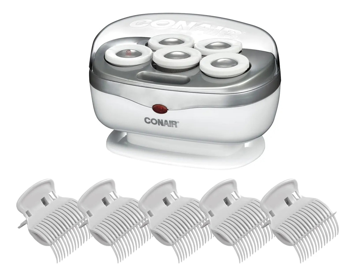 Ruleros Calientes De Cerámica Conair 38cm Ideal Para Viajes