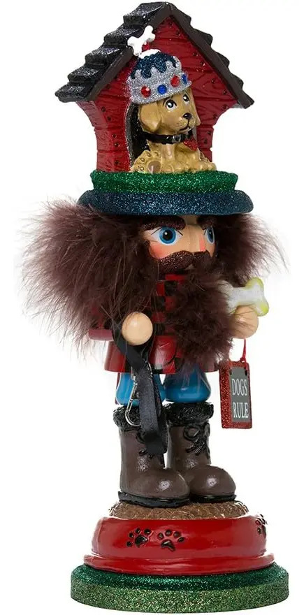 Sombra De Hollywood Nutcracker Rojo, 33 Cm De Alto Kurt Adle