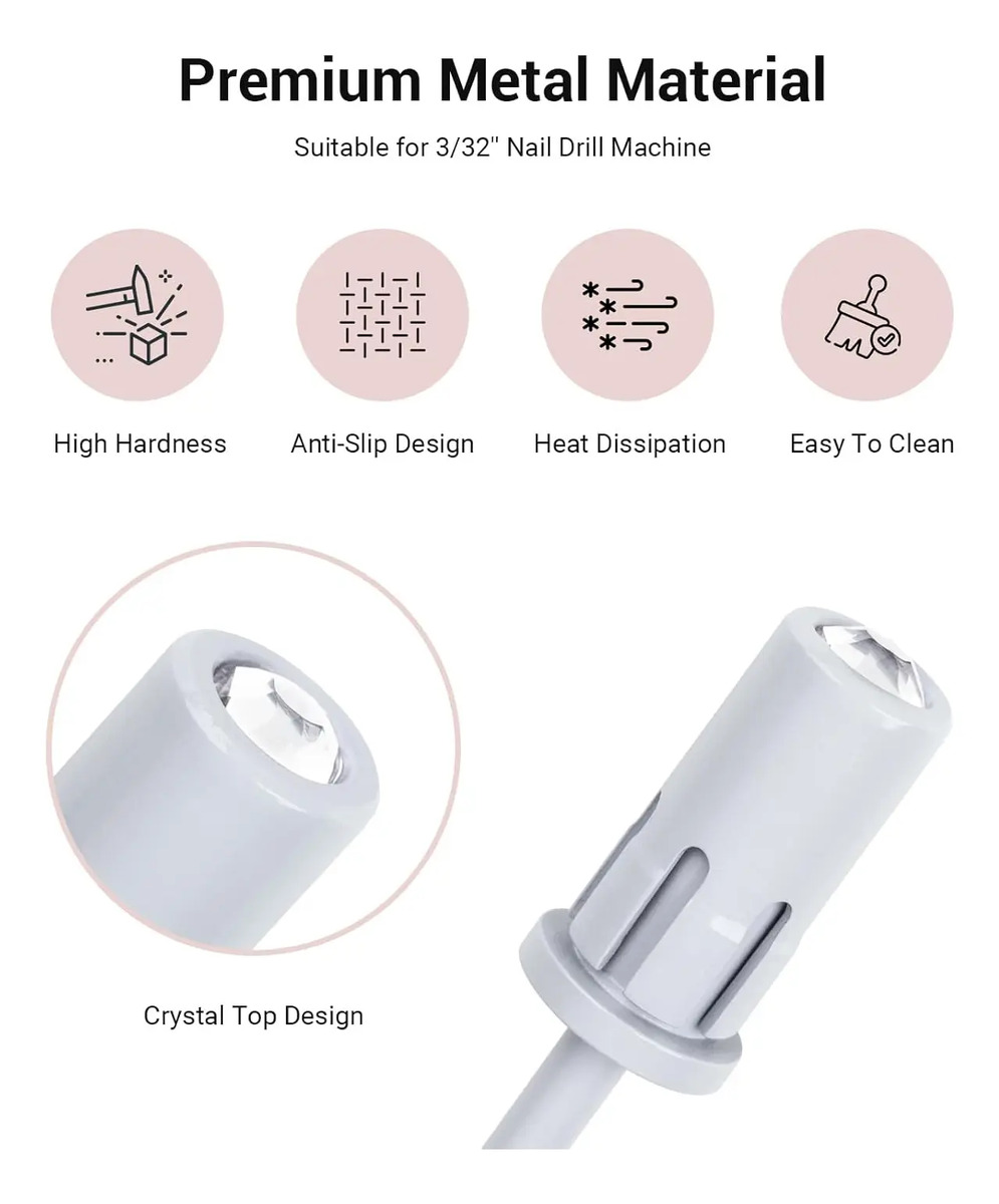 Broca De Cristal Melodysusie Para Uñas De 2,4 Cm Fáciles De - Image 3