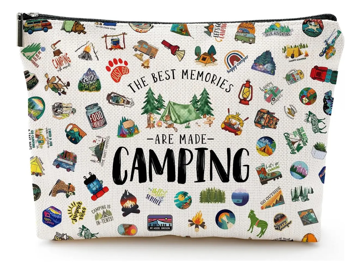 Bolso De Maquillaje Para Campamento, Regalo Para Hermana O A