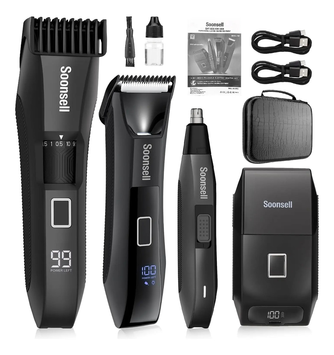 Kit De Aseo Con Cuchilla Eléctrica