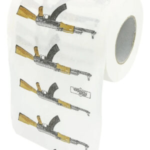 Fairly Odd Novelties Ak 47 Gun Novedad Papel Higiénico