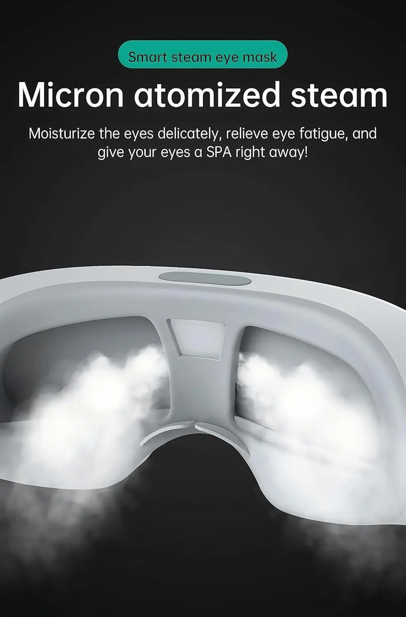 Máscara De Vapor Para Ojos Secos, Ajustable, Calor, Hidratan - Image 4