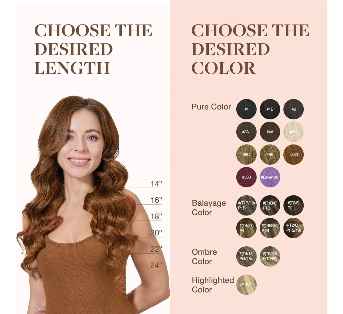 Extensiones De Cabello Remy De 55 Cm En Color Auburn - Image 8