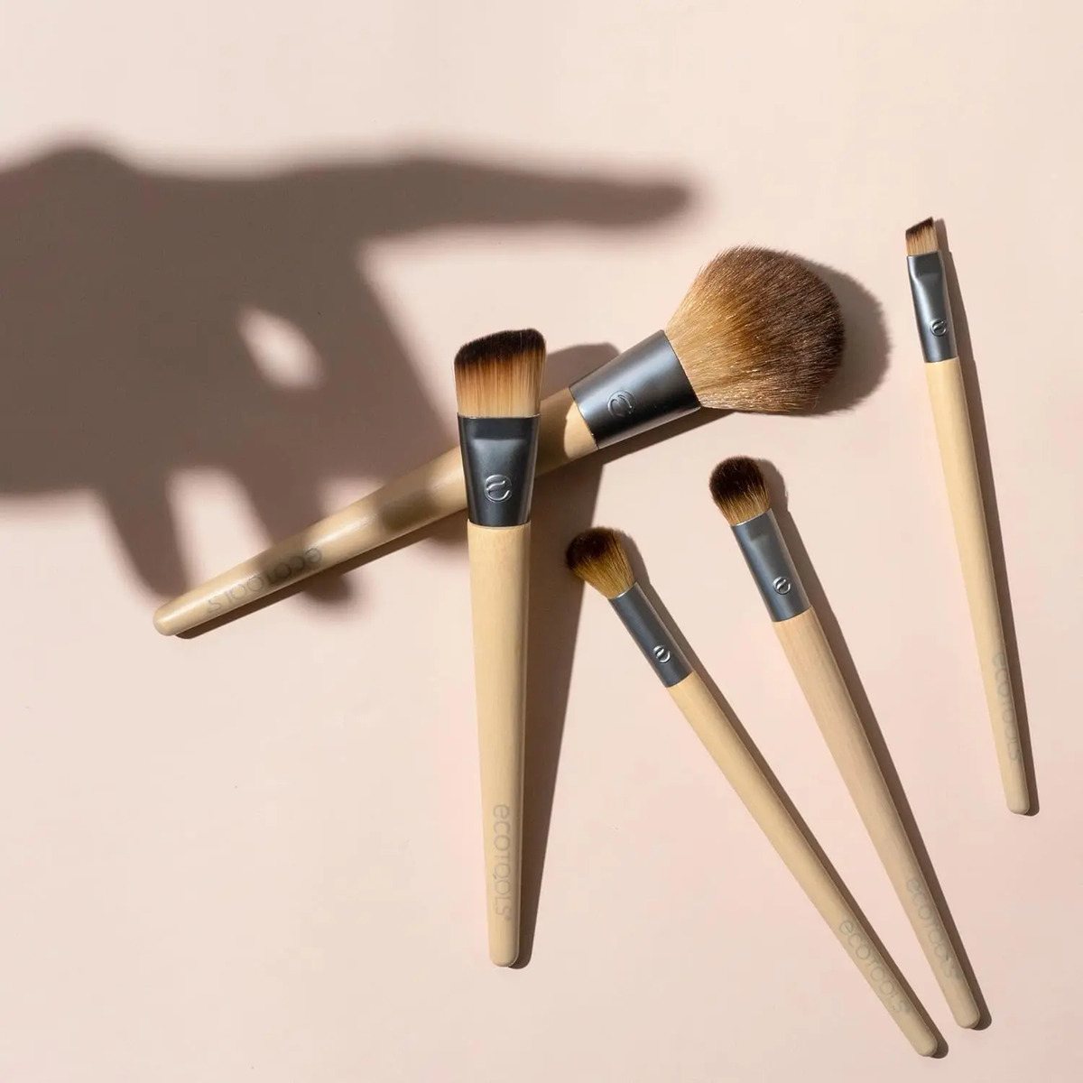 Juego De Brochas De Maquillaje Eco Tools De 6 Piezas Con Est Marrón - Image 5